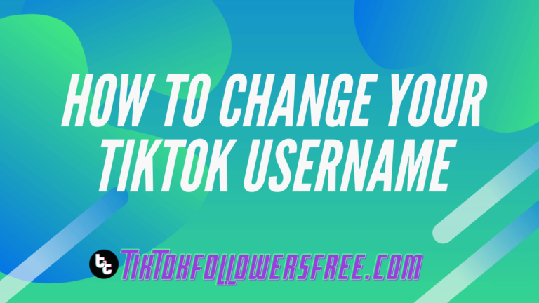 An abstract image. How to change your TikTok username