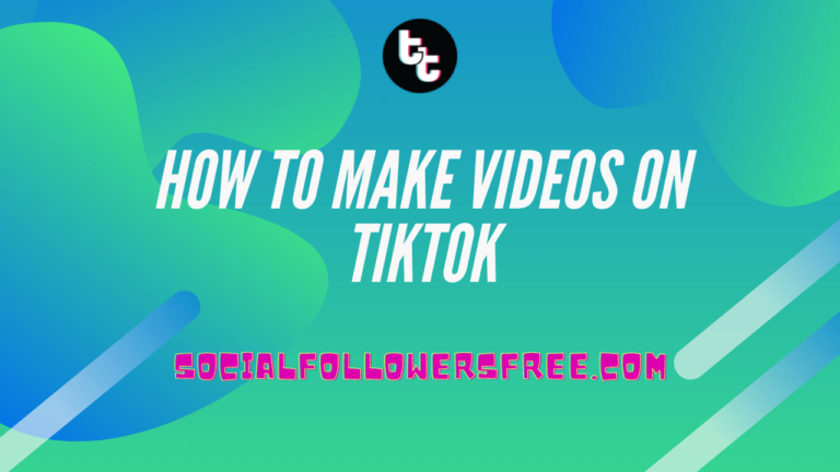 An abstract image. How To Make Videos On TikTok