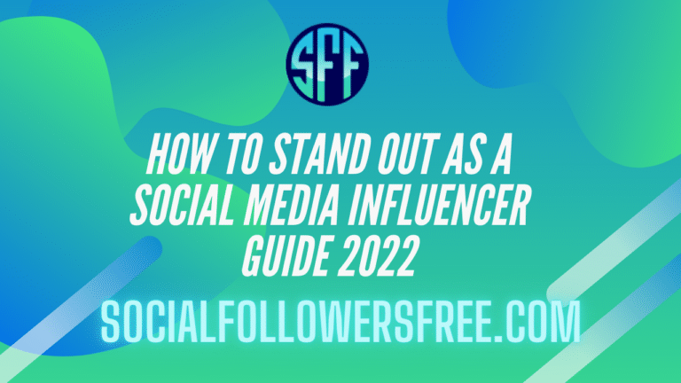 An abstract image. How To Stand Out As A Social Media Influencer Guide 2022